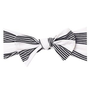 NWT Copper Pearl Infant Headband Bow Stripes